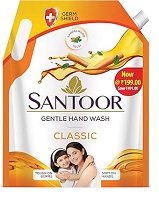 SANTOOR GENTLE HANDWASH  180ML