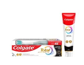 COLGATE TOTAL CHARCOL TOOTHPASTE 150GM + FREE BRUSH