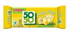 BRITANNIA 50 50 MASKA CHASKA BISCUIT 40GM