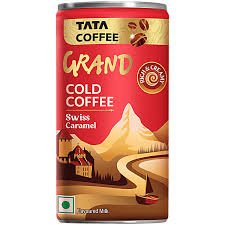 TATA GRAND COLD COFFEE SWISS CARAMEL 180ML