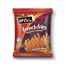 MCCAIN FRENCH FRIES PEPPER CRUNCH 420GM