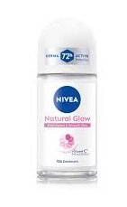 NIVEA NATURAL GLOW SMOOTH SKIN  FOR WOMEN ROLL ON  25ML
