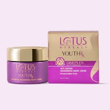 LOTUS YOUTHRX GINEPLEX NIGHT CREAM 30GM