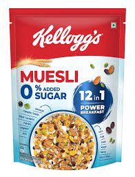 KELLOGGS MUESLI  SUGAR 500G