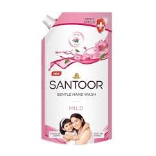 SANTOOR GENTLE HAND WASH MILD 650ML