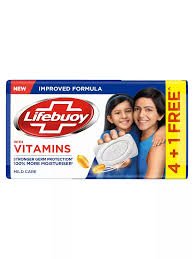 LIFEBUOY VITAMINS SOAP 5PCS 500GM
