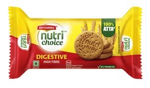 BRITANNIA NUTRI CHOICE DIGESTIVE BISCUIT 192GM