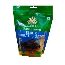 DATE CROWN BLACK DATES 500GM
