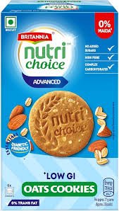 BRITANNIA NUTRI CHOICE OATS COOKIES BISCUIT 150GM