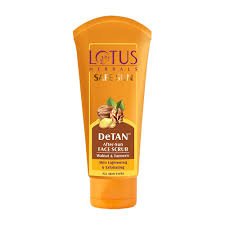 LOTUS SAFE SUN DETAN FACE SCRUB 100GM