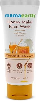 MAMAEARTH HONEY MALAI FACE WASH 100ML