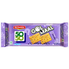 BRITANNIA 50 50 GOL MAAL BISCUIT 214GM