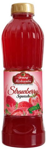 MISHRAMBU STRAWBERRY SQUASH 750 ML