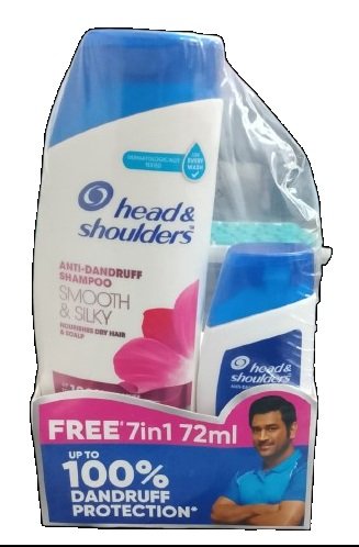 HEAD &amp; SHOULDERS AD SMOOTH &amp; SILKY SHAMPOO 340ML+72ML FREE