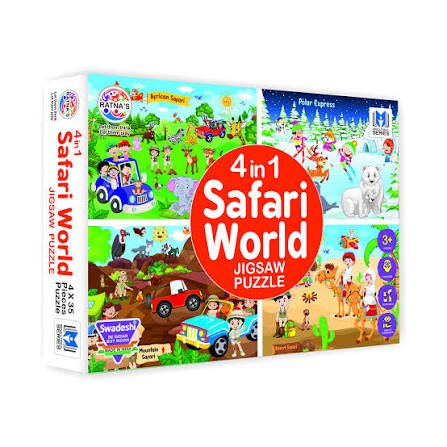 RATNA SAFARI WORLD JIGSAW PUZZLE