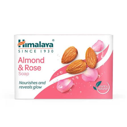 HIMALAYA ALMOND ROSE SOAP 3*75G