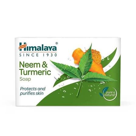HIMALAYA NEEM &amp; TURMERIC SOAP 4*75G