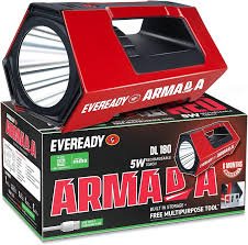 EVEREADY ARMADA 5W RECHARGEABLE TORCH