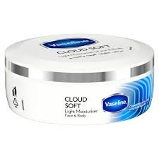 VASELINE CLOUD SOFT LIGHT MOISTURISER 100ML