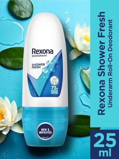 REXONA DEODORANT SHOWER FRESH 25ML