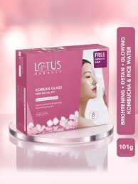 LOTUS KOREAN GLASS (SKIN FACIAL KIT) 101G