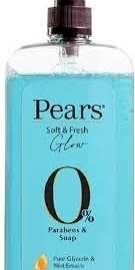 PEARS SOFT&amp;FRESH  GLOW BODY WASH 750ML