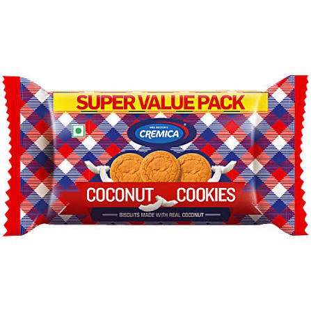 CREMICA COCONUT COOKIES BISCUIT 185GM